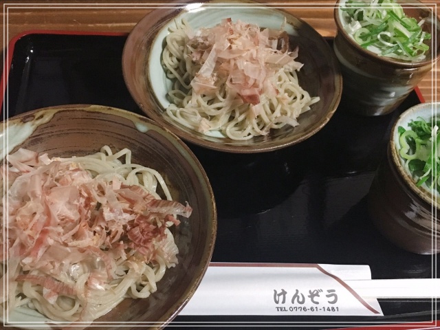 福井の名店！永平寺のけんぞう蕎麦がおすすめ！メニュー・駐車場は？２